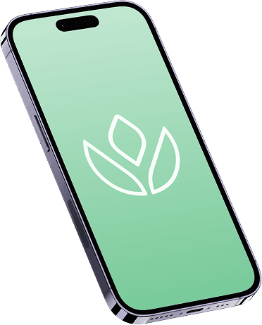 Imagem de um telefone celular com o aplicativo do Naturals Club